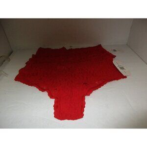 Special Intimates Women's 3 pairs 1011 Lace Panties Red Size  Small New
